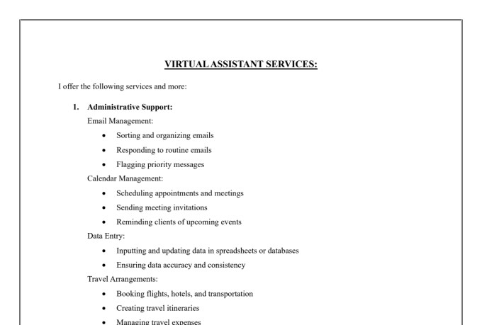 be your reliable personal executive virtual assistant